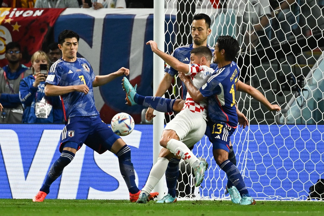 Japonia - Croatia, primul meci de la Cupa Mondiala 2022 decis dupa loviturile de departajare