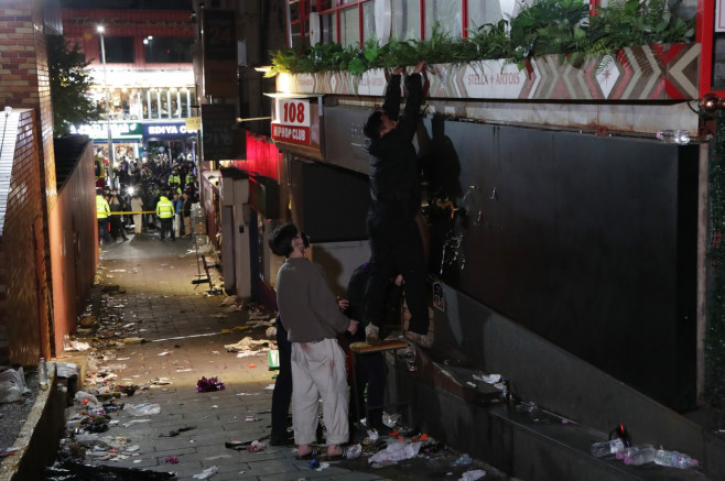 149 confirmed dead in Halloween stampede in Seoul's Itaewon, Seoul, South Korea - 30 Oct 2022