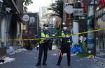 153 confirmed dead in Halloween stampede in Seoul's Itaewon, Seoul, South Korea - 30 Oct 2022
