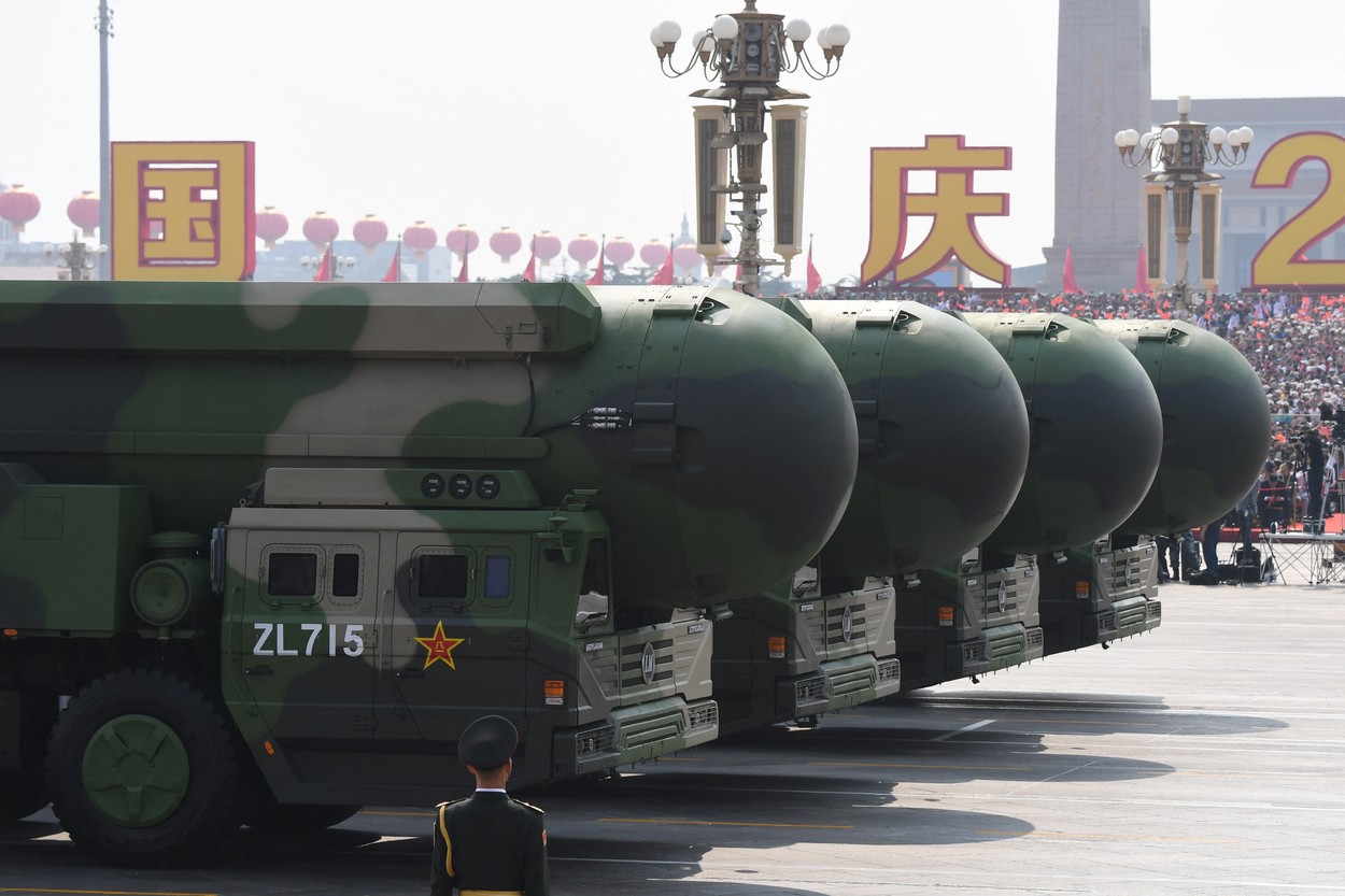 Beijingul denunţă "supoziţiile nefondate" dintr-un raport american privind arsenalul nuclear al Chinei