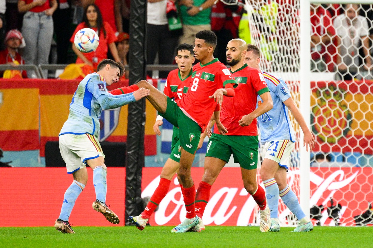Surpriză în optimi: Spania a fost eliminată de la Cupa Mondială 2022 de Maroc