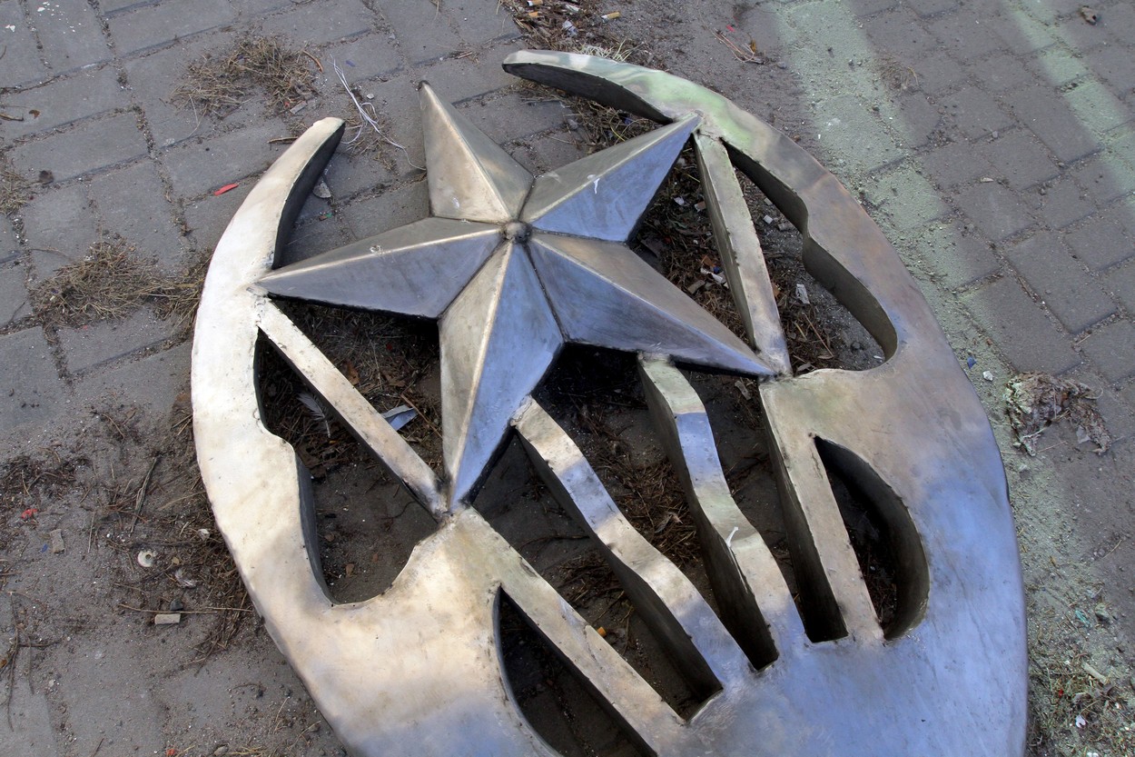 Oraşul ucrainean Dnipro va muta toate monumentele rusești la adăpostul municipal de câini