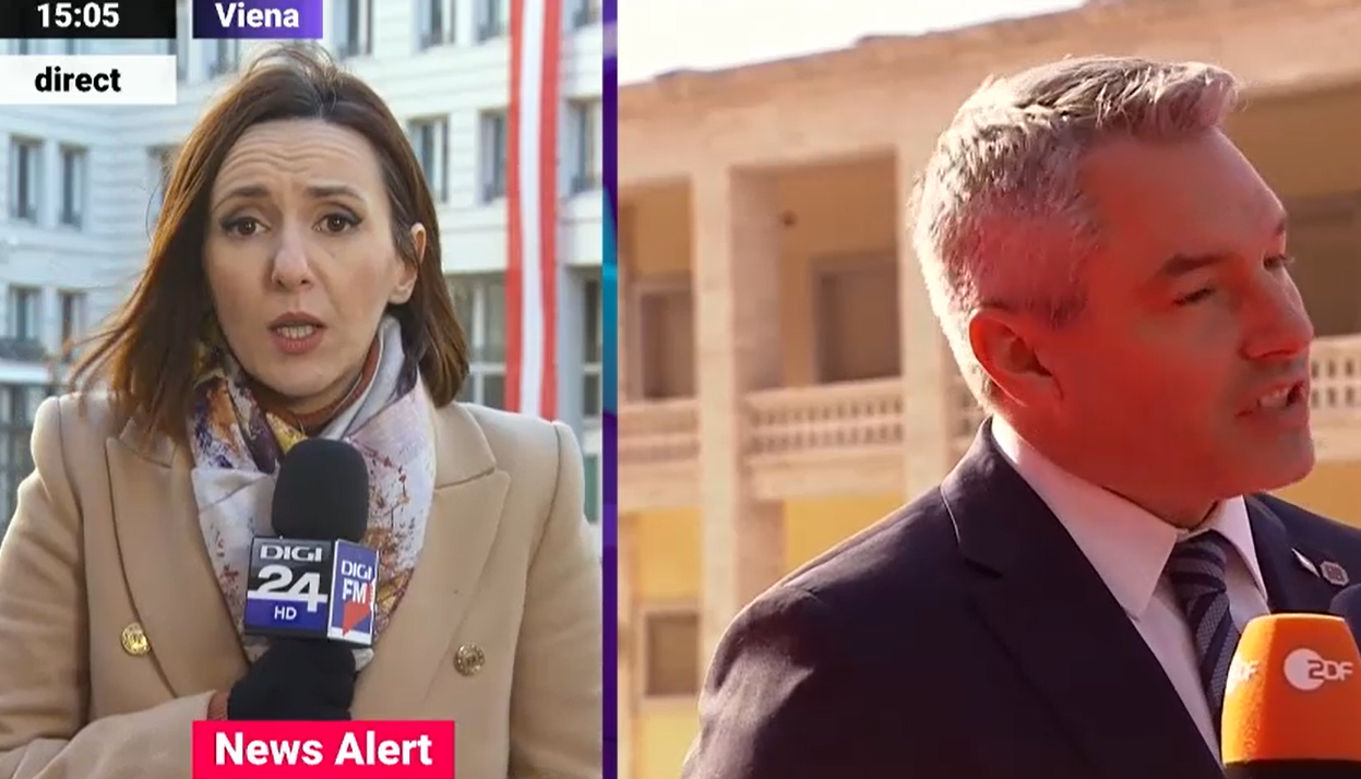 Corespondență Digi24 de la Viena: Decizia cancelarului lovește și în oamenii de afaceri austrieci care au relații cu România