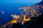 Monaco, Monaco. 10th June, 2017. Monaco, Monte Carlo - June 10, 2017: Monte Carlo Panorama Landscape Sea View | usage worldwide Credit: dpa/Alamy Live News