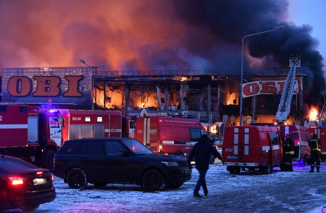 Russia Shopping Mall Fire