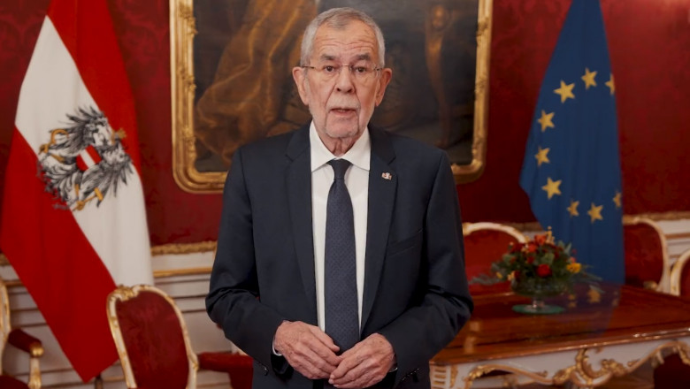 Preşedintele Austriei Alexander Van der Bellen