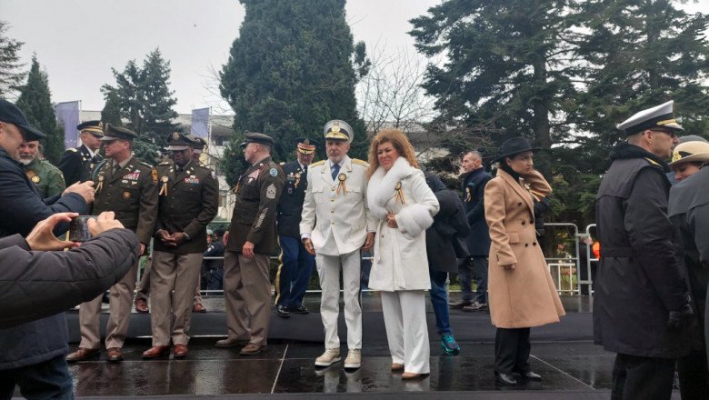 Ilie Năstase a participat a ceremoniile de Ziua Națională în uniforma de general