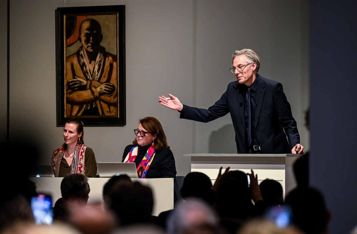 Un autoportret al artistului Max Beckmann, adjudecat pentru o sumă record. Arta lui a fost interzisă de naziști