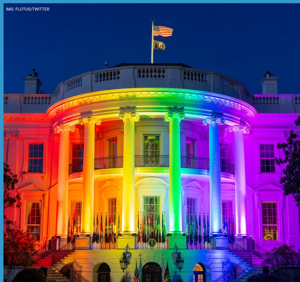 Joe Biden a semnat legea care protejează căsătoriile gay. Casa Albă a fost iluminată în culorile curcubeului