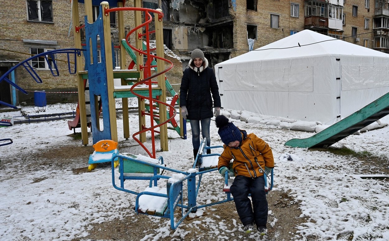 UNICEF: 7 milioane de copii din Ucraina, ameninţaţi de distrugerile din sectorul energetic