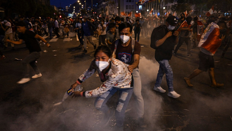 proteste in peru