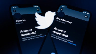 ecrane telefon cu cont twitter suspendat