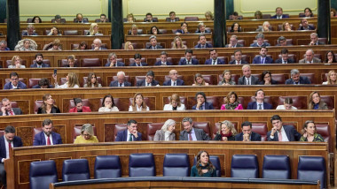 sedinta de plen in parlamentul spaniol