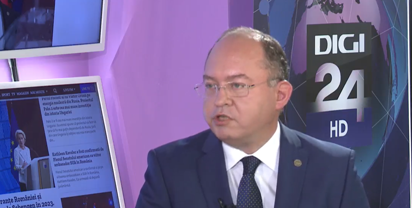 Bogdan Aurescu, la Interviurile Digi24.ro: Toate interesele Austriei la nivel internațional sunt în atenția noastră