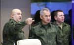 Russian President Putin visits the joint staff of troops involved in Russian-Ukrainian war