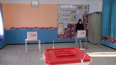 Parliamentary Election In Tunisia, Tunis - 17 Dec 2022