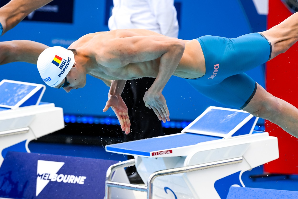 David Popovici pierde aurul la proba de 200 m, în fața concurentului din Coreea de Sud
