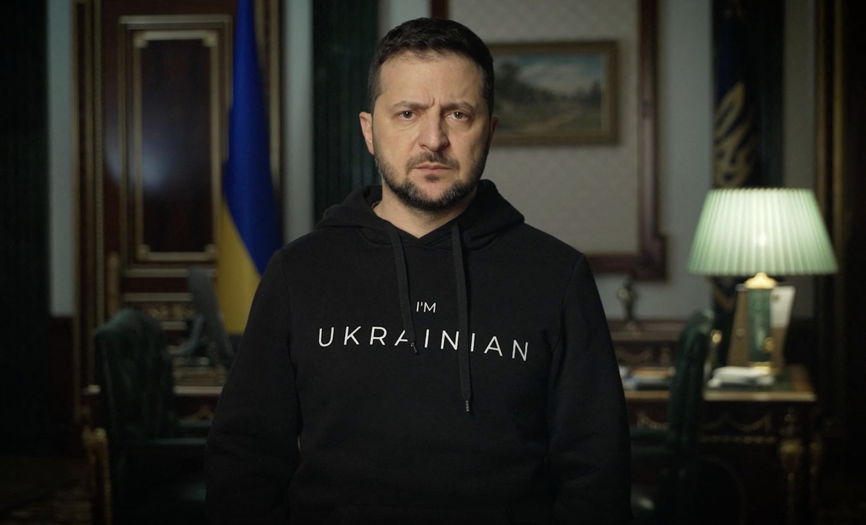 Interzis de FIFA la Cupa Mondială, Zelensky și-a lansat mesajul de pace pe Instagram