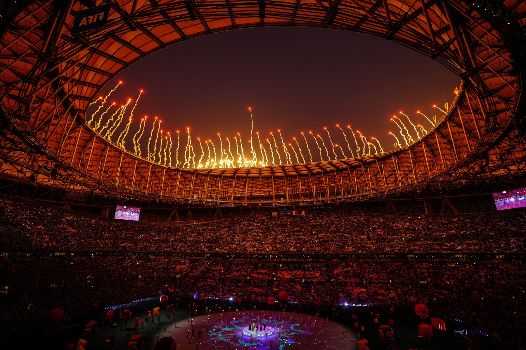 GALERIE FOTO Spectacolul ceremoniei de încheiere a CM din Qatar, surprins în imagini