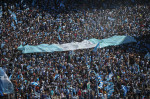 Fanii Argentinei, în delir pe străzile din Buenos Aires