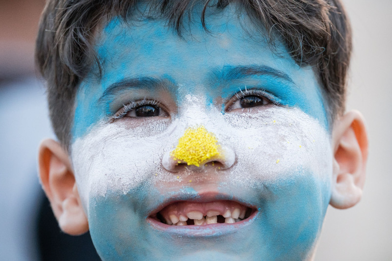 Argentine fans celebrate in Buenos Aires - 18 Dec 2022