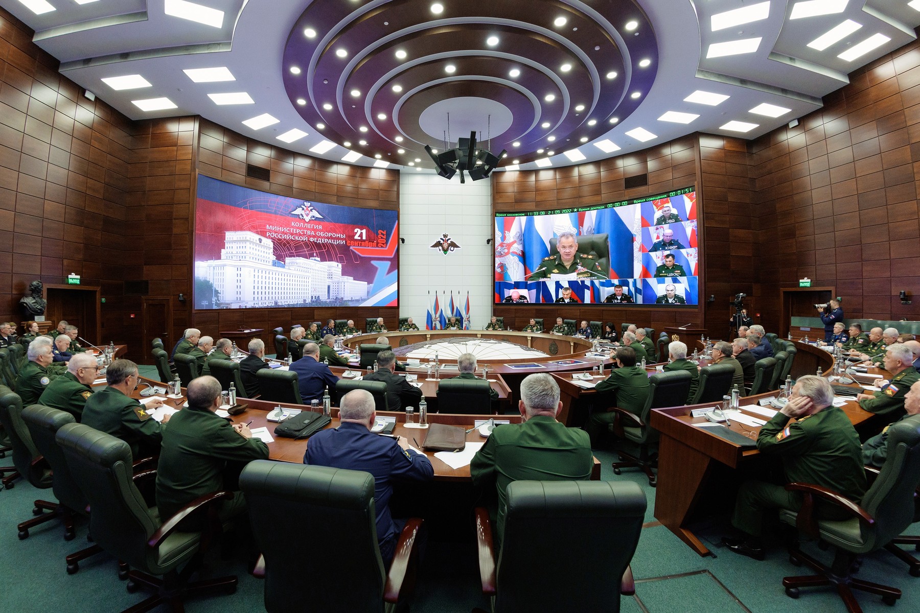 Putin e așteptat să facă un anunţ major săptămâna viitoare la o reuniune a Ministerului rus al Apărării