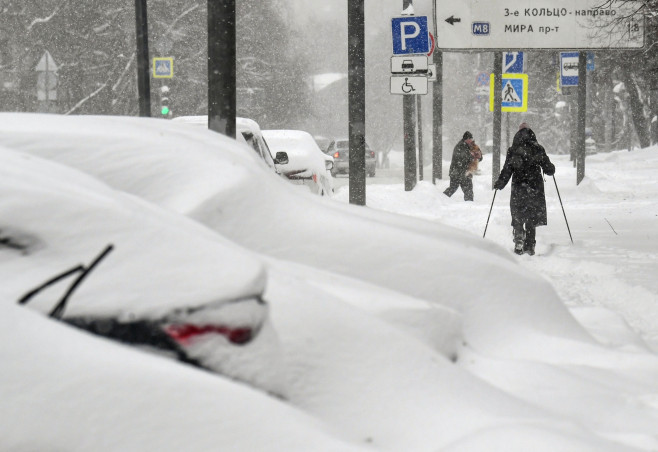 „Apocalipsă de zăpadă” la Moscova