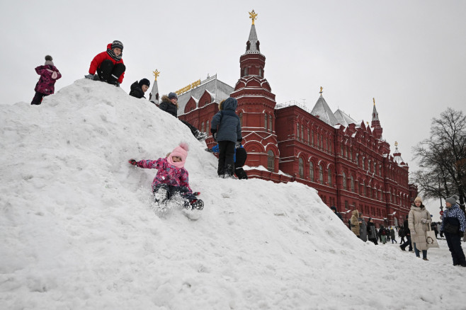 „Apocalipsă de zăpadă” la Moscova