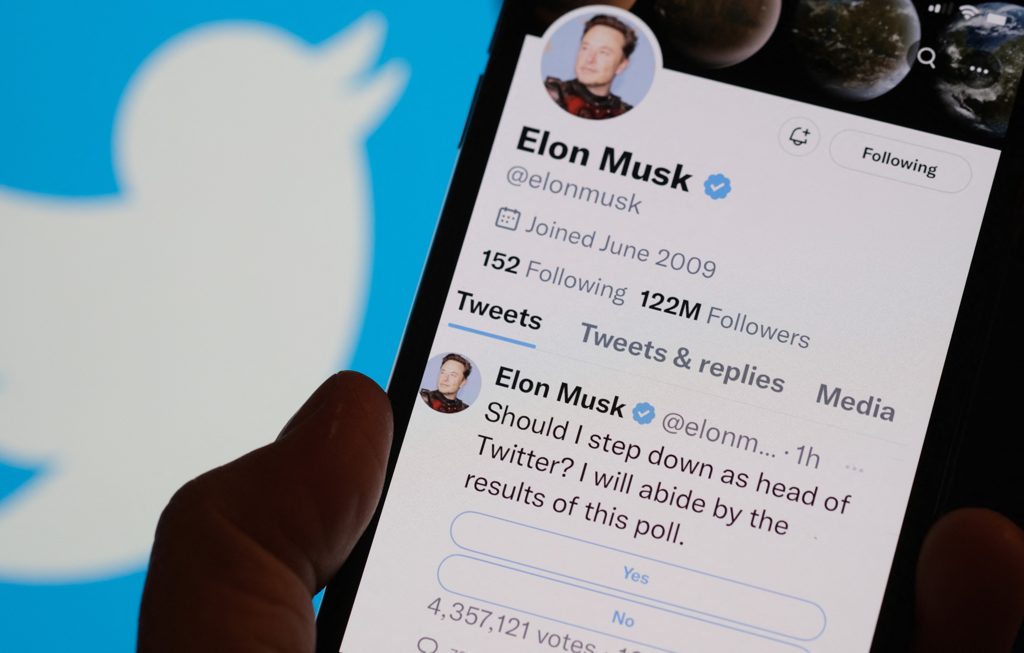 Sondajul lui Elon Musk s-a întors împotriva lui. Peste 57% dintre votanți au cerut ca el sa plece de la conducerea Twitter