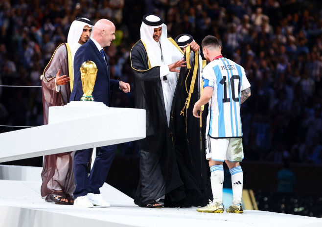 Argentina v France, FIFA World Cup 2022, Final, Football, Lusail Stadium, Al Daayen, Qatar - 18 Dec 2022