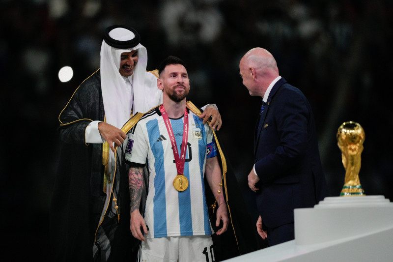 Argentina v France, FIFA World Cup 2022, Final, Football, Lusail Stadium, Al Daayen, Qatar - 18 Dec 2022