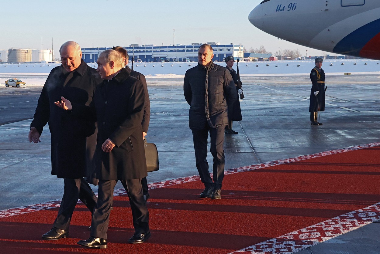 Vladimir Putin a făcut prima vizită în Belarus din 2019. Care este miza și de ce se teme Ucraina