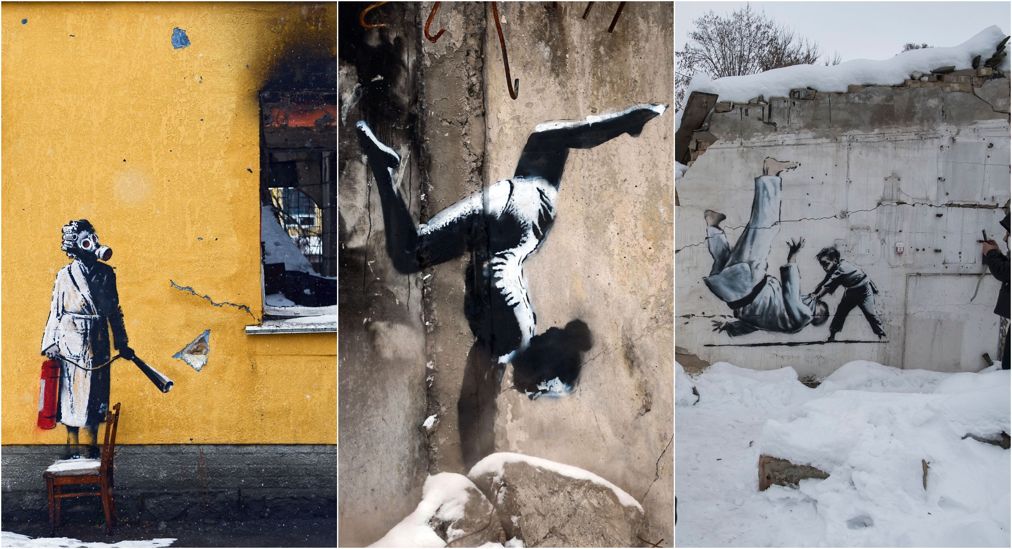 Banksy vinde 50 de serigrafii unice pentru a strânge fonduri în beneficiul poporul ucrainean