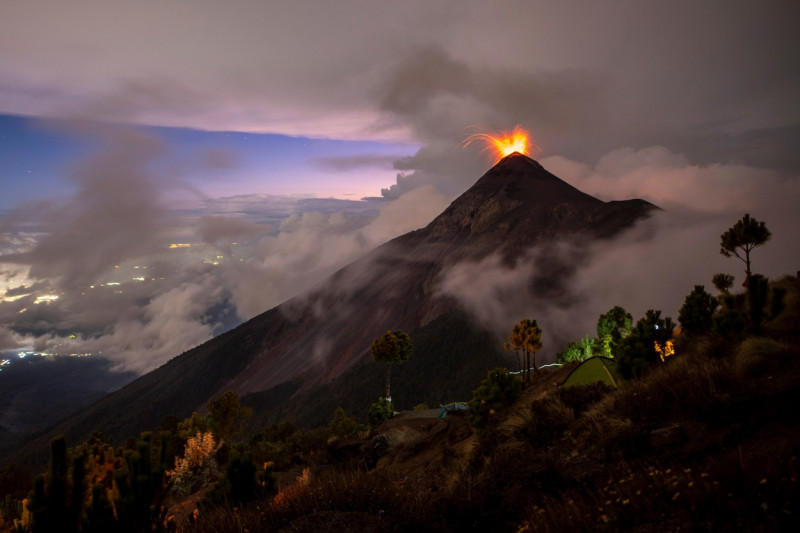 Erupția Vulcanului Fuego (1)
