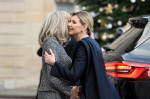 Brigitte Macron Welcomes Ukraine's First Lady Zelenska - Paris, France - 12 Dec 2022