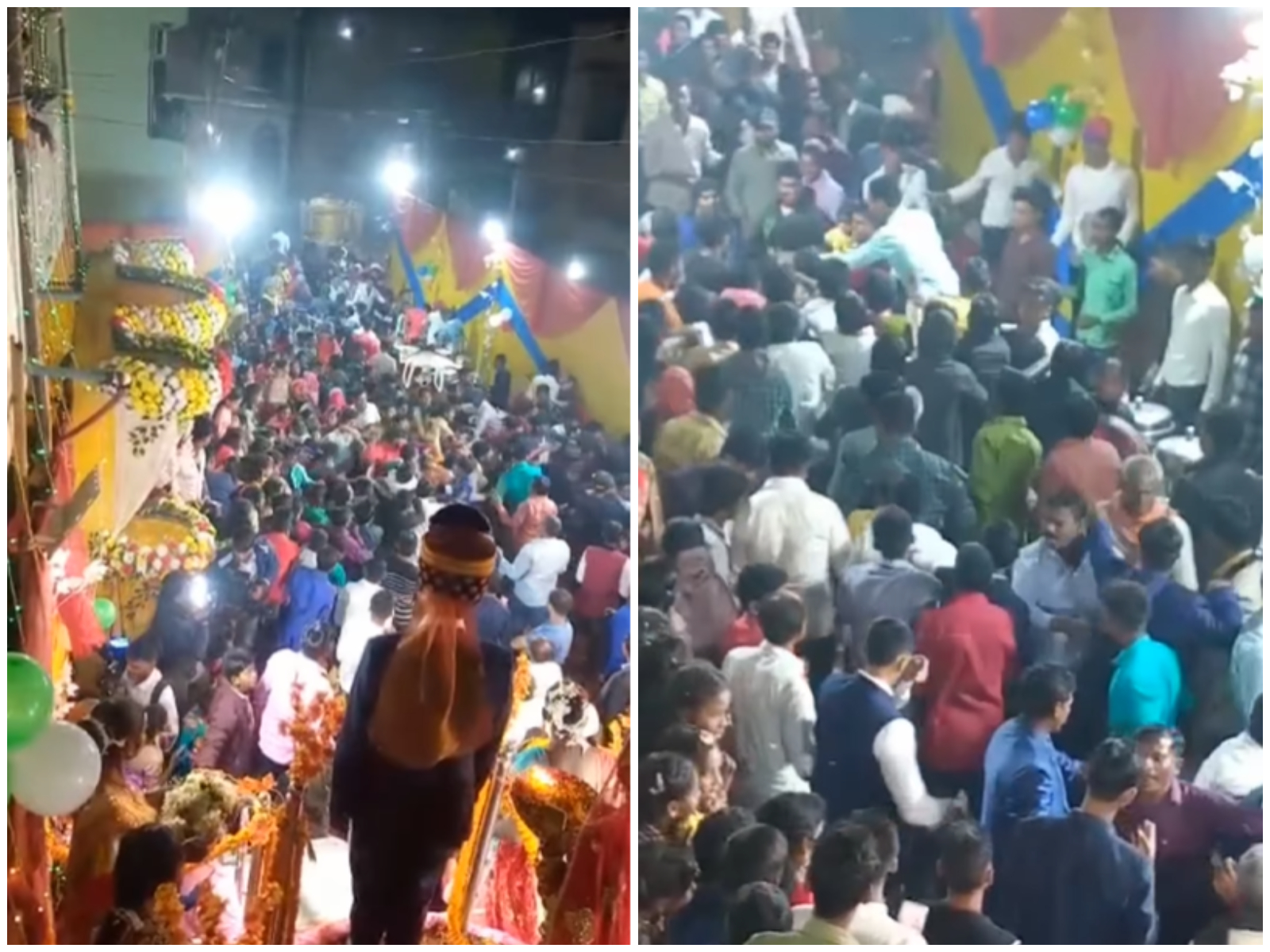 VIDEO. Zeci de invitați la o nuntă s-au încăierat și s-au lovit cu scaunele în cap. Mirii au fost obligați să întrerupă ceremonia