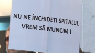 protest 2 spital orsova