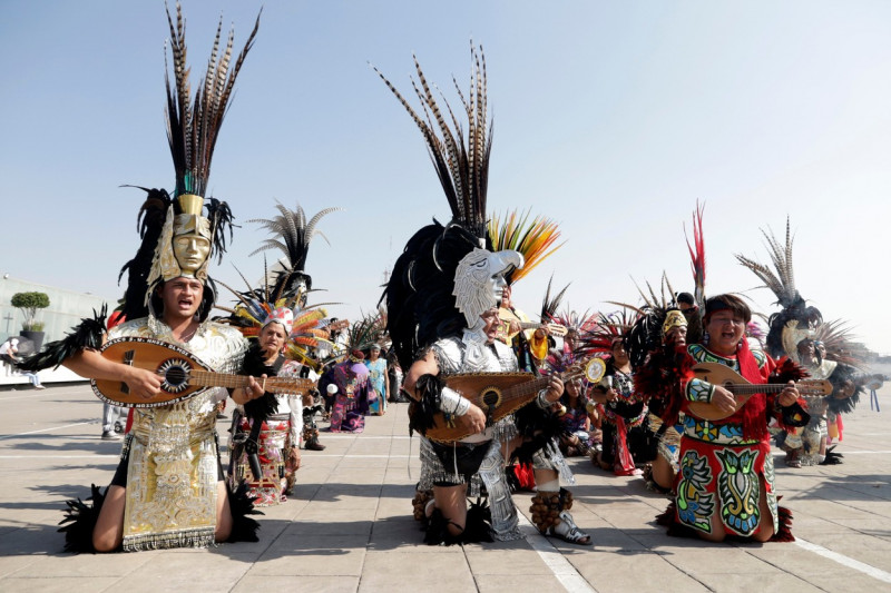 Mexicans celebrate the Virgin of Guadalupe, Mexico City, Mexico City, Mexico - 12 Dec 2022