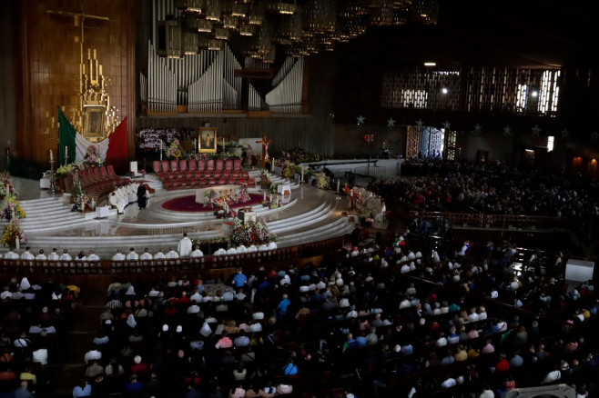 Mexicans celebrate the Virgin of Guadalupe, Mexico City, Mexico City, Mexico - 12 Dec 2022