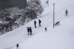 Snowstorm In Krakow, Poland - 12 Dec 2022