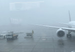 Bad weather at Heathrow Airport, London, UK - 11 Dec 2022