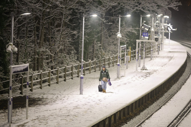 Snow Falls in London, London, UK - 12 Dec 2022