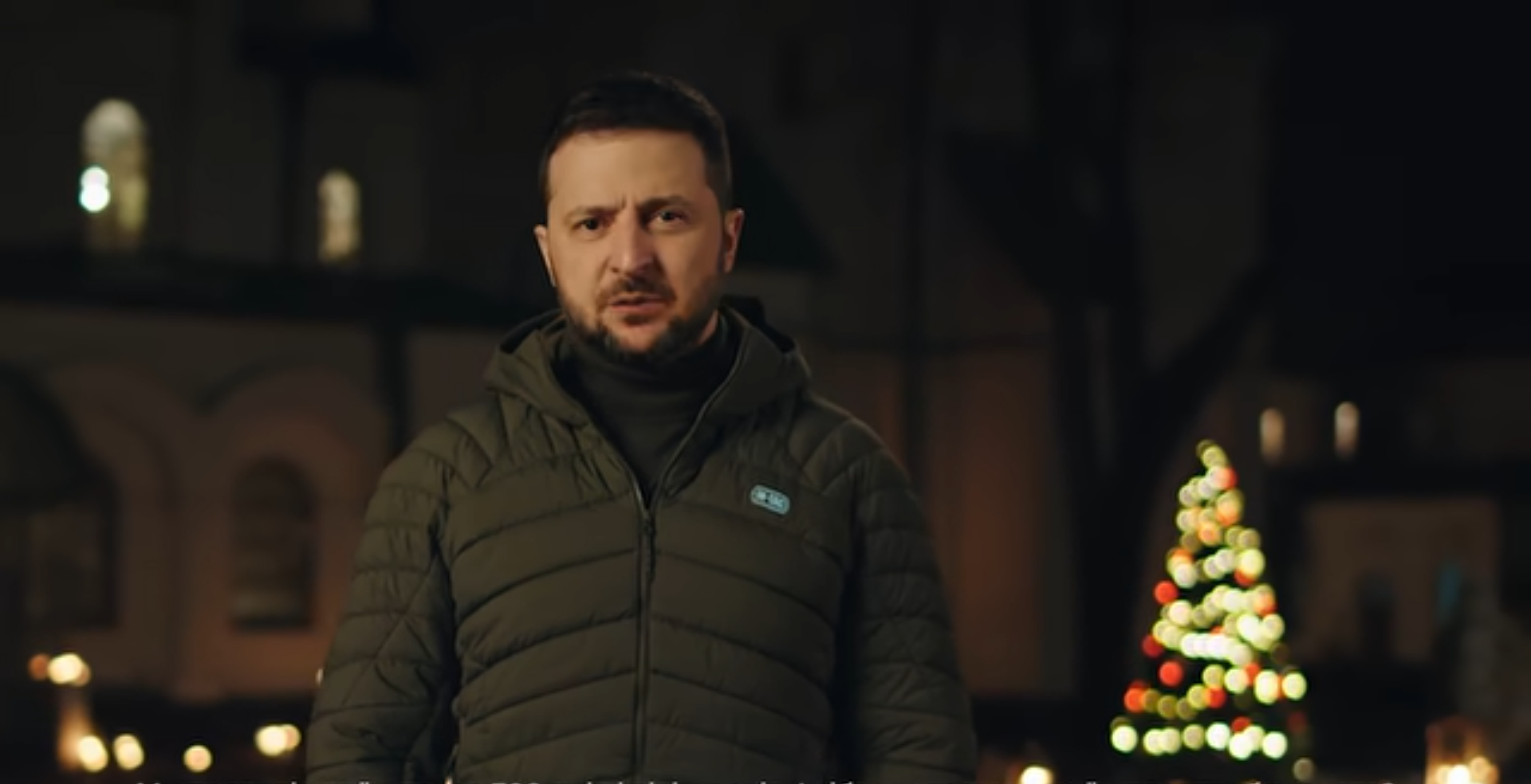 Primul Crăciun în război. Mesajul lui Volodimir Zelenski: Vom rezista în această iarnă și ne vom crea propriul miracol de Crăciun