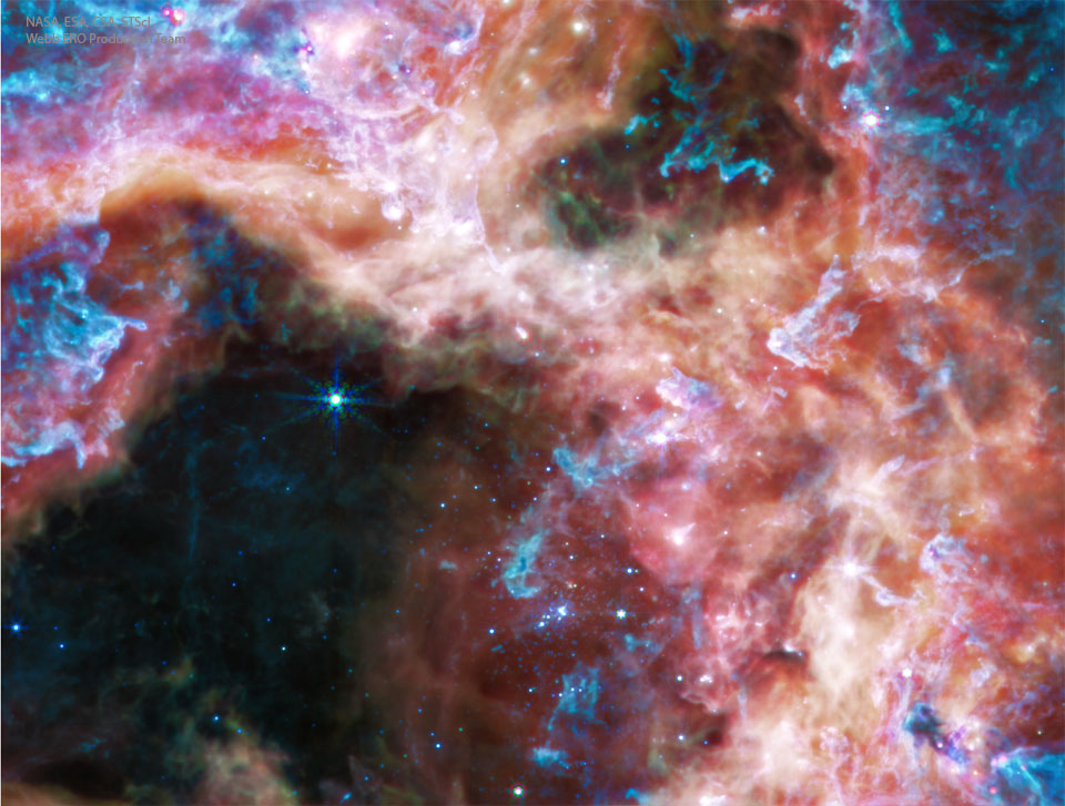 Cele mai spectaculoase imagini captate de telescopul James Webb după un an de misiune în spaţiu
