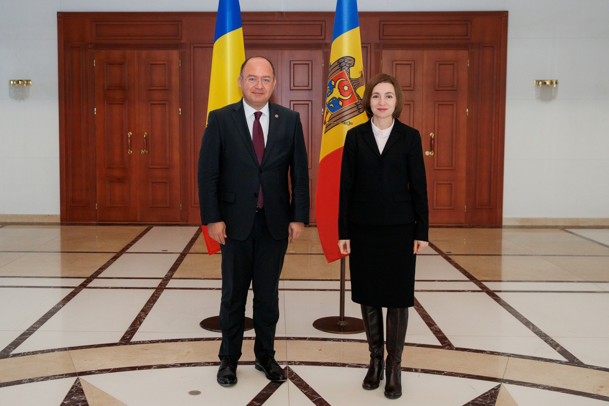 Maia Sandu, după întrevederea cu Bogdan Aurescu: „Livrările de energie electrică și păcură ne-au fost salvatoare”