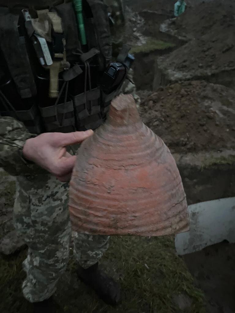 Grănicerii ucraineni au găsit rămăşiţele unei aşezări romane în timp ce construiau fortificaţii lângă Nipru
