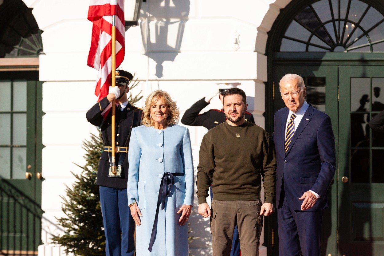 Președintele Ucrainei, în SUA. Biden: „Pace justă” pentru Ucraina. Zelenski: „Am venit într-un moment în care controlăm situația”