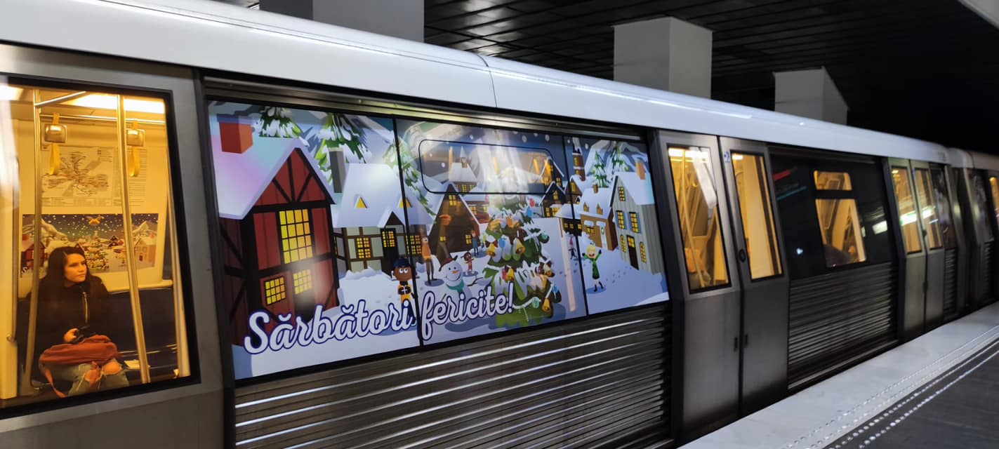 Trafic perturbat la Piața Unirii 2 din cauza unei defecțiuni la ușa unui tren