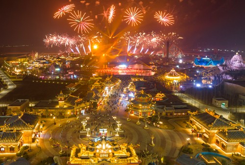 Anul Nou 2023. Spectacol de lumini pentru 2023 în China. Cum organizează marile metropole primul Revelion fără restricții Covid