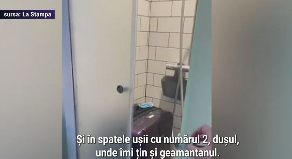 Cum arată garsoniera de 9 metri pătrați închiriată cu 600 sute de euro la Paris. „Aici e dușul, unde îmi țin și geamantanul”